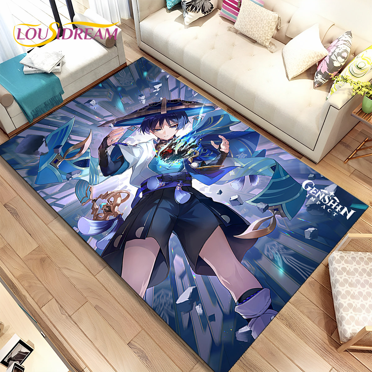 Genshin Impact Cartoon Game Ar - Kids Outdoor Area ulasan dan harga