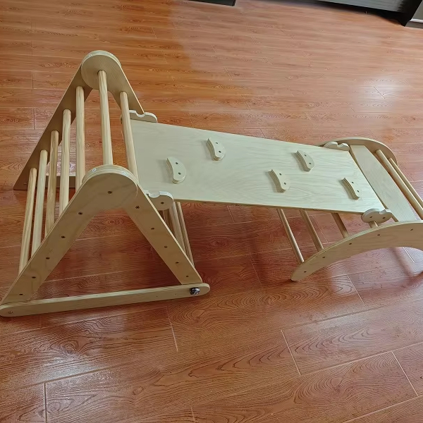 Hot Selling 3-in-1 Montessori  - Kids Outdoor Climbing Frame ulasan dan harga