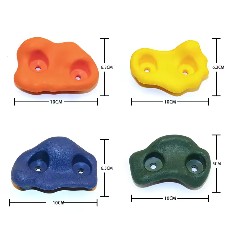 10Pcs Rock Climbing Rock Wall  - Kids Outdoor Climbing Frame ulasan dan harga