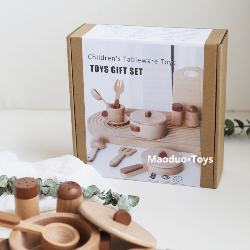 Maoduo Toys Beech Wooden Kids  - Kids Outdoor Kitchen Accessories ulasan dan harga