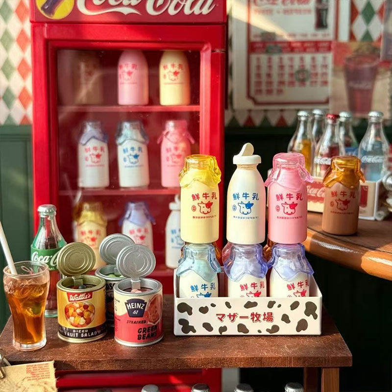 Mini Cola Milk Bottle Set 6 Co - Kids Outdoor Kitchen Accessories ulasan dan harga