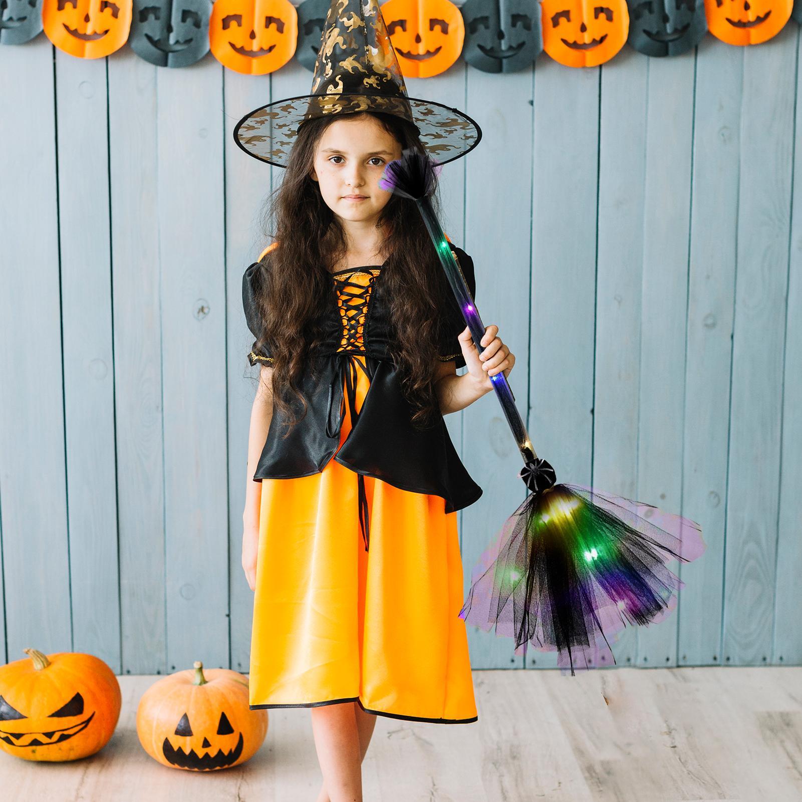 Witches Broom Mesh Battery Pow - Kids Outdoor Broom ulasan dan harga
