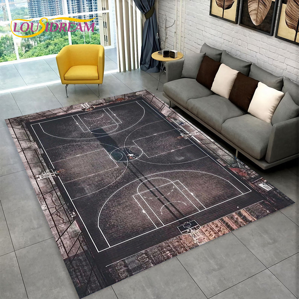3D Basketball Cour Cartoon Are - Kids Outdoor Area ulasan dan harga