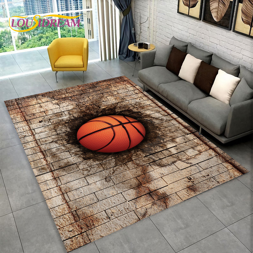 3D Basketball Cour Cartoon Are - Kids Outdoor Area ulasan dan harga
