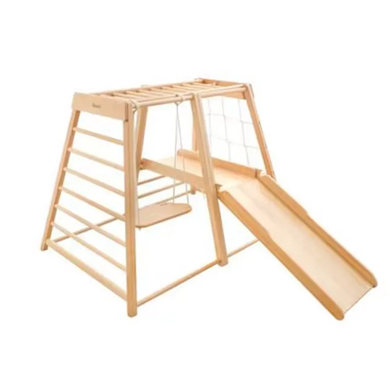 for Kids Montessori Wooden Kin - Kids Outdoor Climbing Frame ulasan dan harga