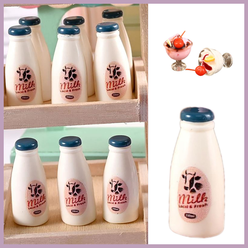 Miniature Food Model Toy Milk  - Kids Outdoor Kitchen Accessories ulasan dan harga