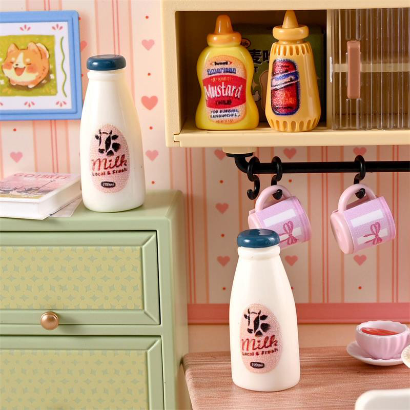 Miniature Food Model Toy Milk  - Kids Outdoor Kitchen Accessories ulasan dan harga