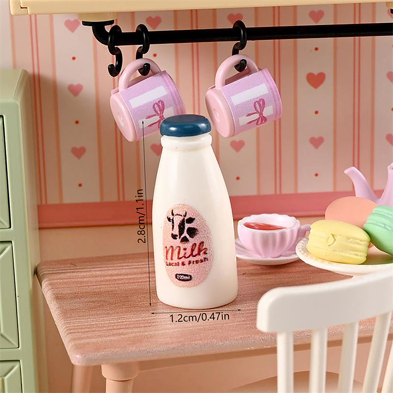 Miniature Food Model Toy Milk  - Kids Outdoor Kitchen Accessories ulasan dan harga