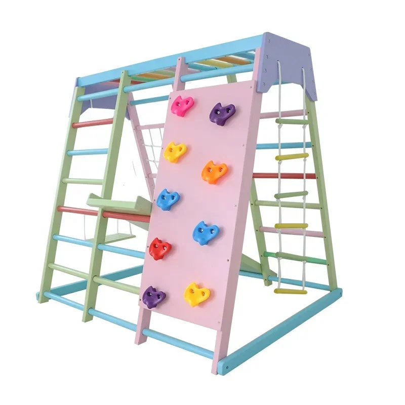 Kids Wooden Climbing Frame Ind - Kids Outdoor Climbing Frame ulasan dan harga