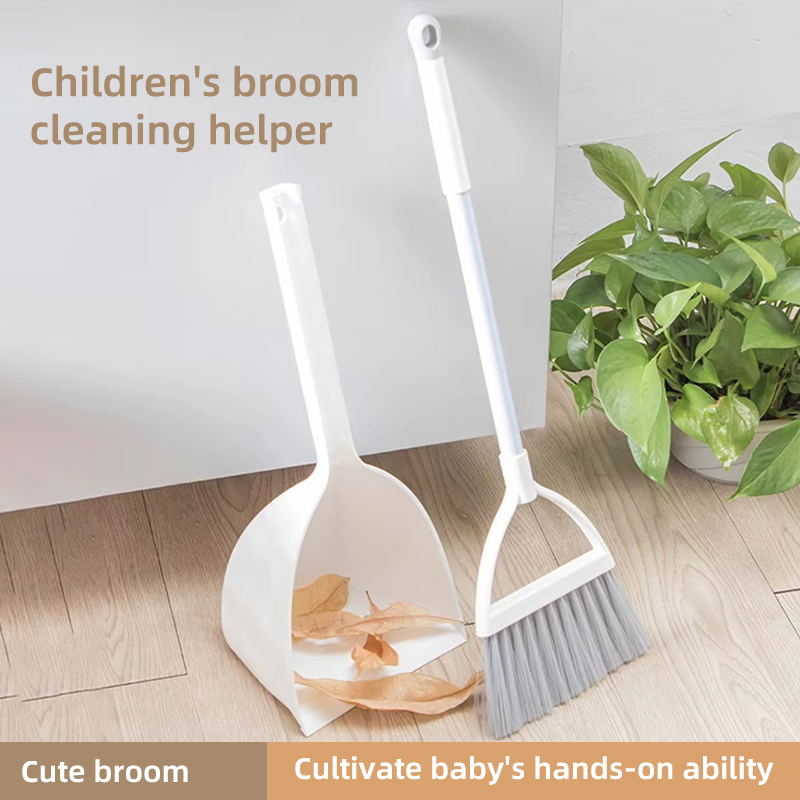 Broomstick And Dustpan Combo F - Kids Outdoor Broom ulasan dan harga