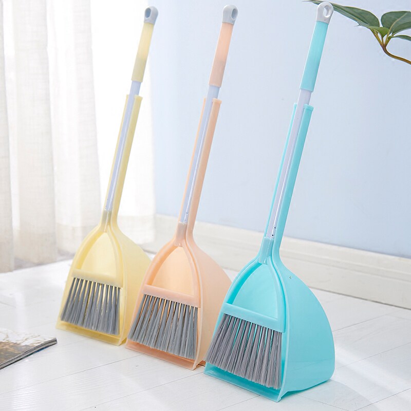 Broomstick And Dustpan Combo F - Kids Outdoor Broom ulasan dan harga