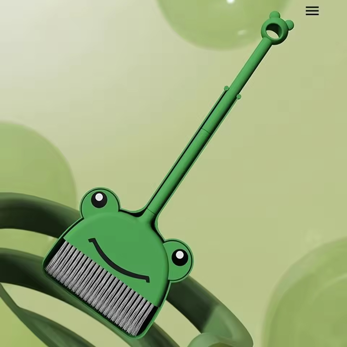 1 Set Mini Broom with Dustpan  - Kids Outdoor Broom ulasan dan harga